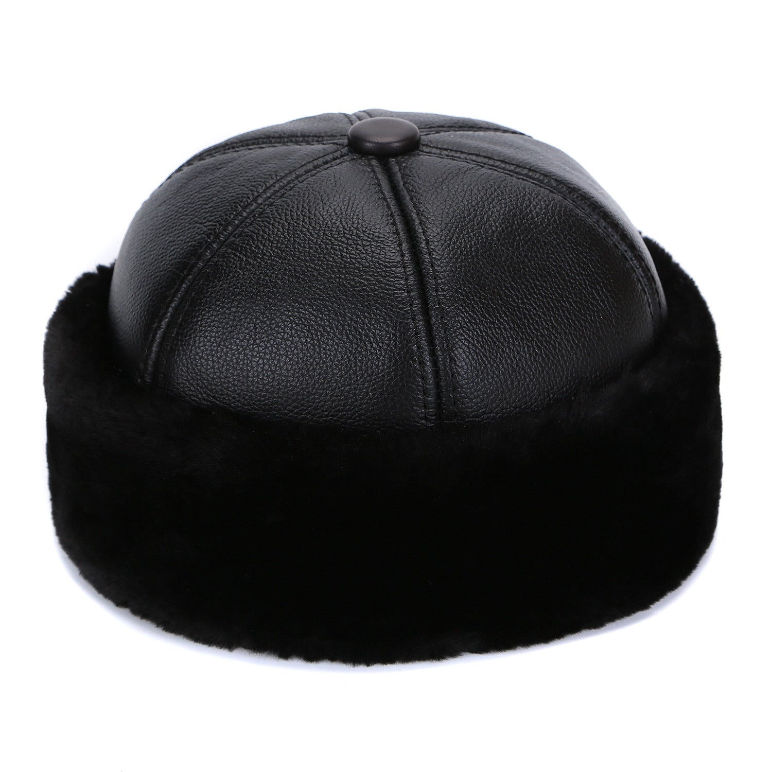 Haining Genuine Leather Cowhide Landlord Hat
