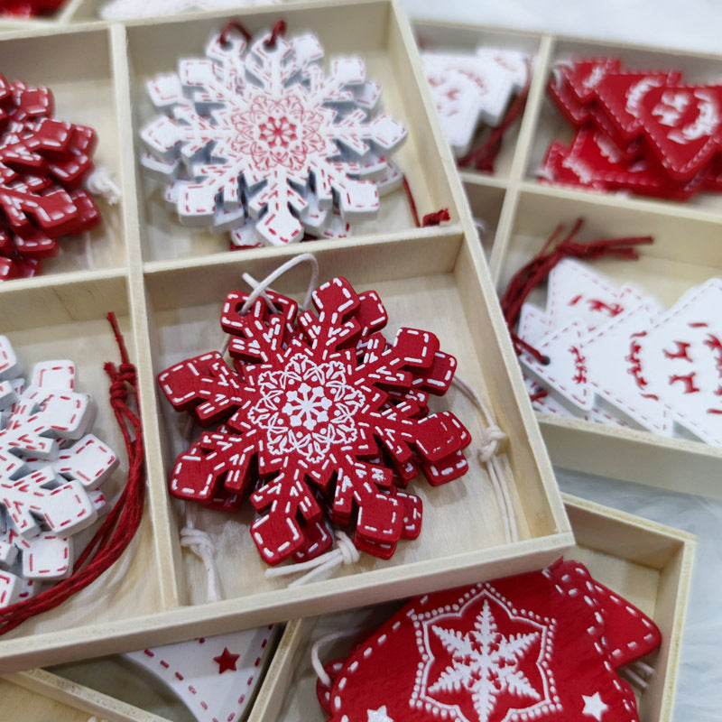 Creative Wooden -Christmas Gifts Interior Decorations