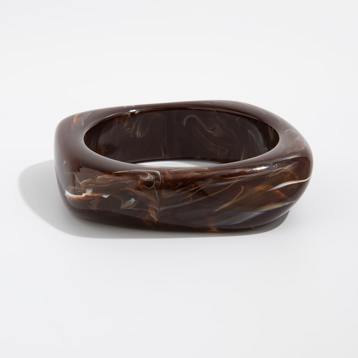 Acrylic Bracelet, Semi-transparent, Fashionable And Vintage, European And American Style Resin