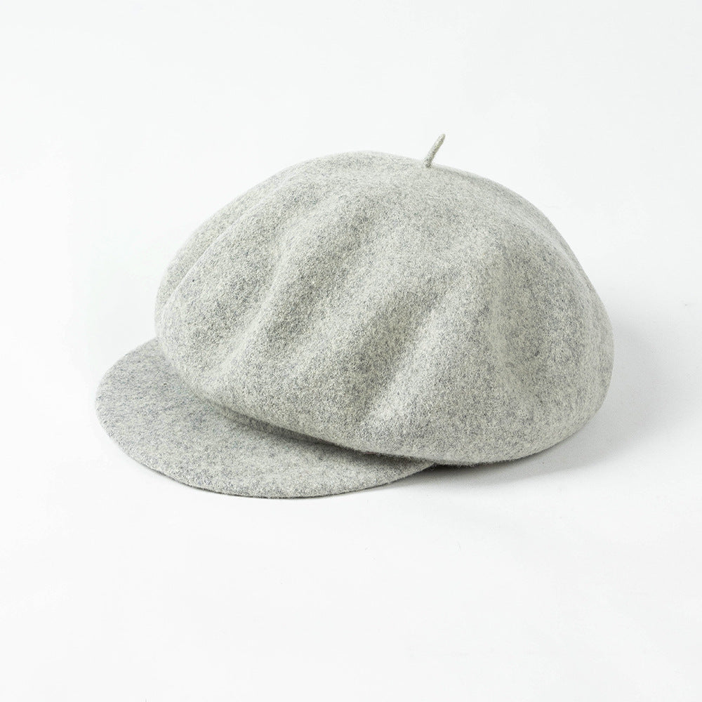 Korean-style New Fallwinter Fashionable Casual Wool Beret