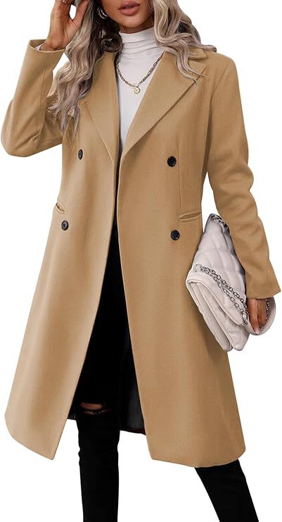 Autumn / Winter New Women's Long Woolen Coat
