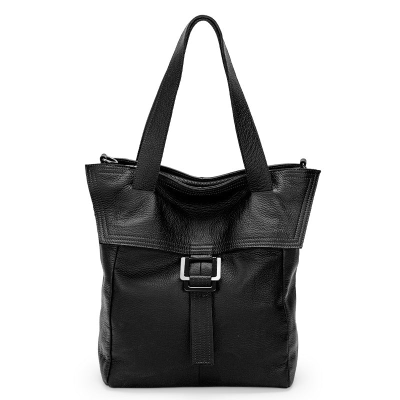 Single-shoulder Bagcrossbody Bag Made Capacity And Soft Leather