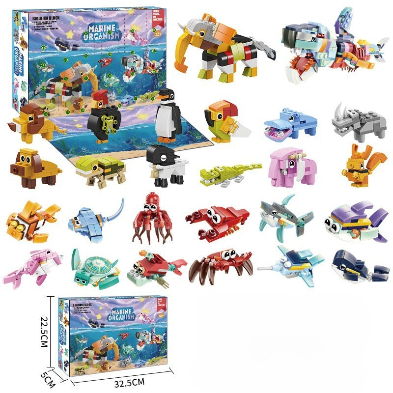 Christmas Tree Building Blocks -Christmas Blind Box Christmas Gifts