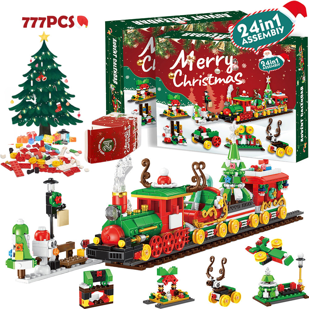 Christmas Tree Building Blocks -Christmas Blind Box Christmas Gifts