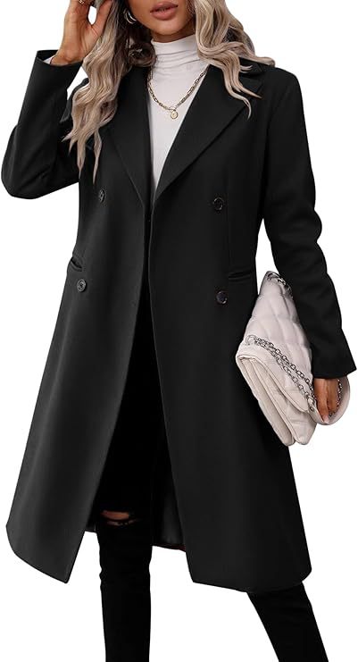 Autumn / Winter New Women's Long Woolen Coat