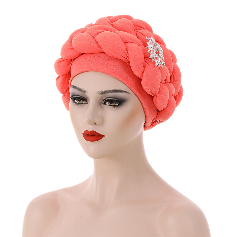 African Woven Woven Hat Plus Accessories Toque
