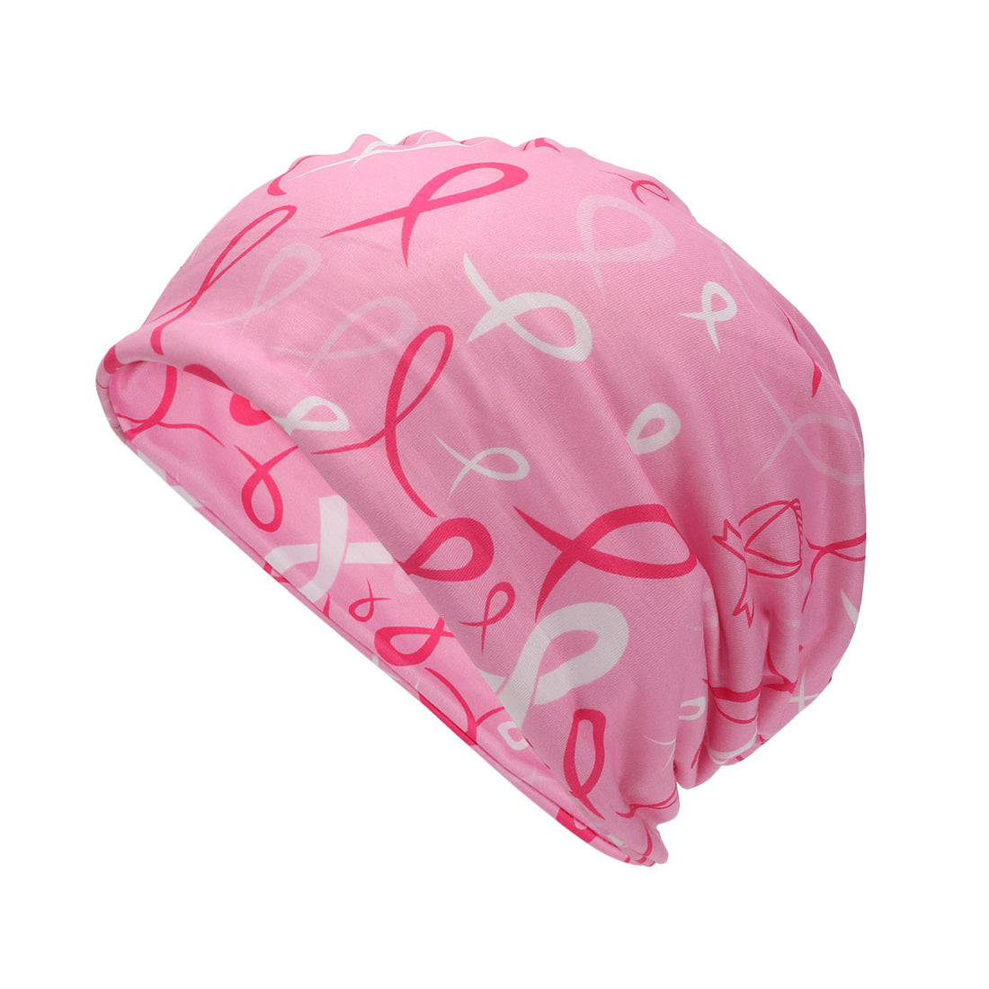 Breast Cancer Awareness Day Patterned Headscarfhat