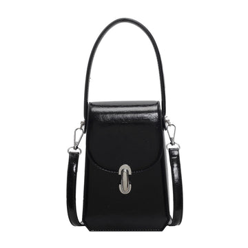 High-end Textured Small Square Tote Bag