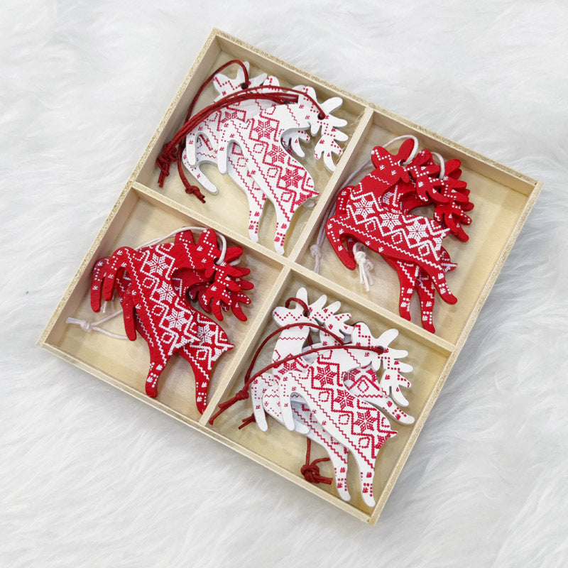 Creative Wooden -Christmas Gifts Interior Decorations