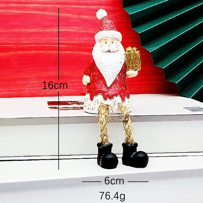 Christmas Gifts - Resin Christmas Snowman Night Light Decoration Christmas Gifts Crafts