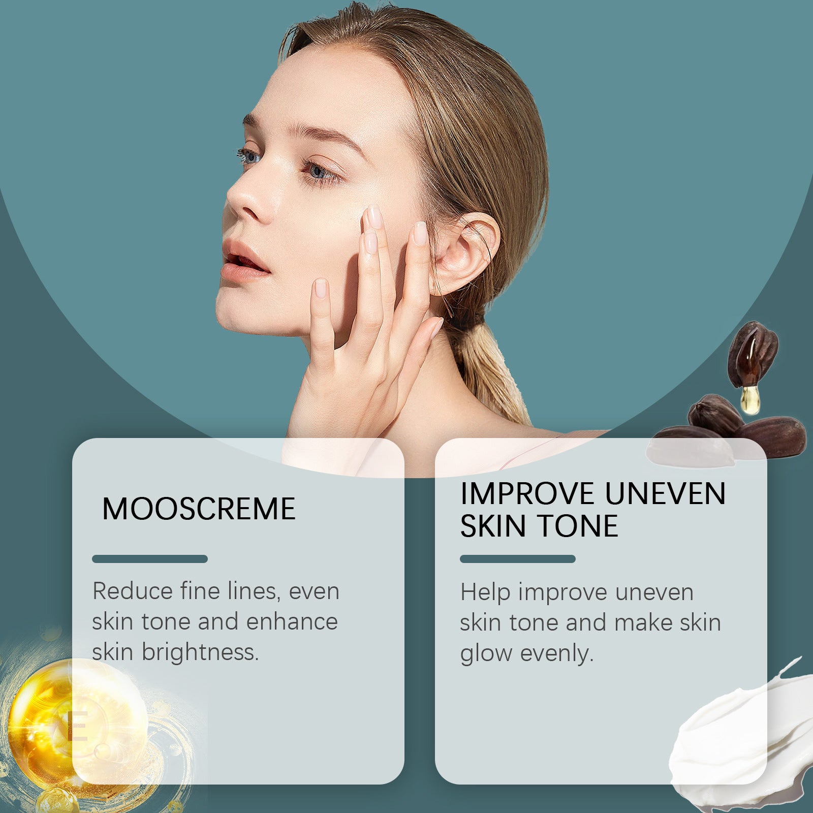 Nourish Moisturizing Facial Cream Repair And Shine