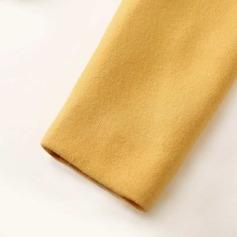 Business Dress -French Business Waist Yellow