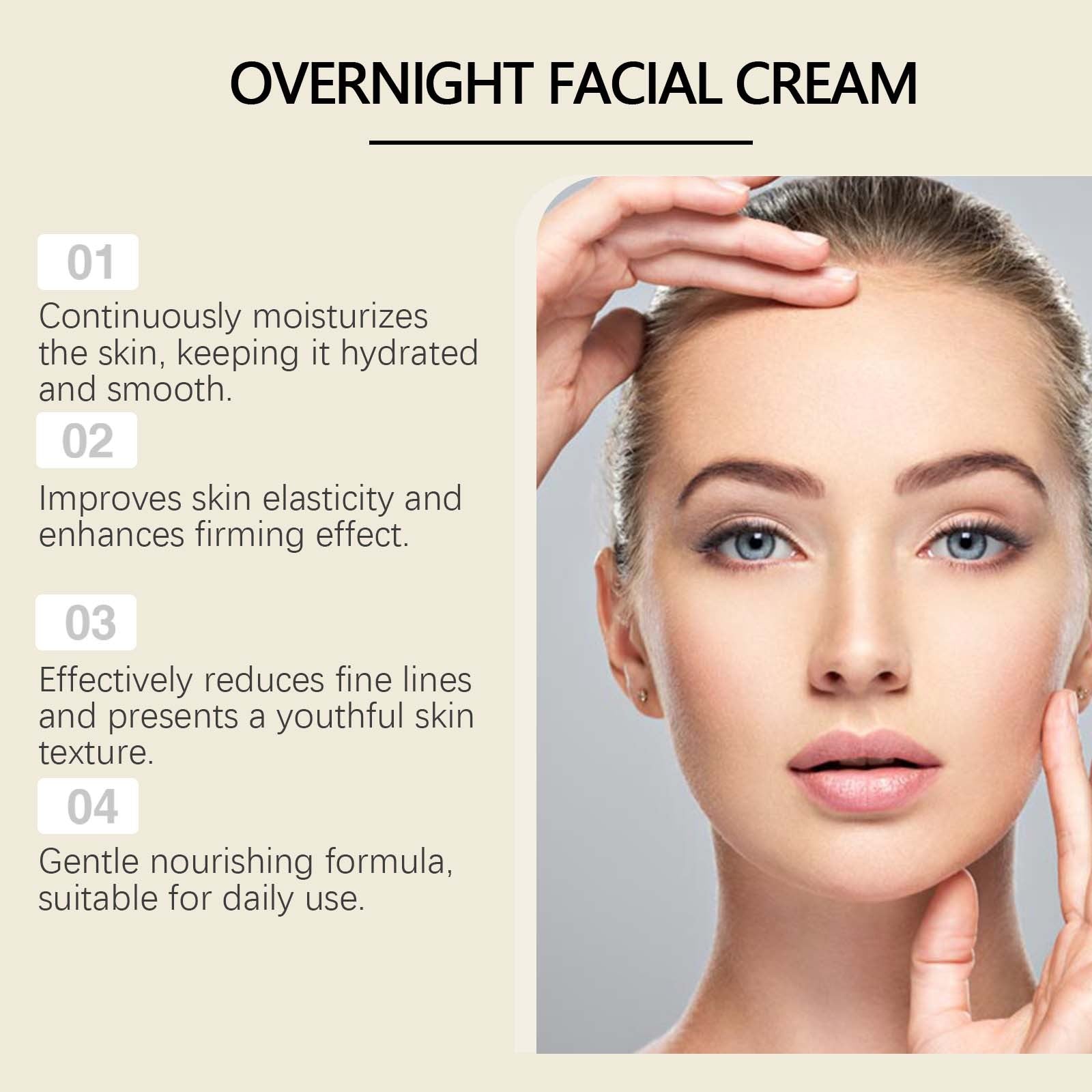 Moisture Replenishment Facial Care Brightening And Tender Skin Nourishing Moisturizing Cream