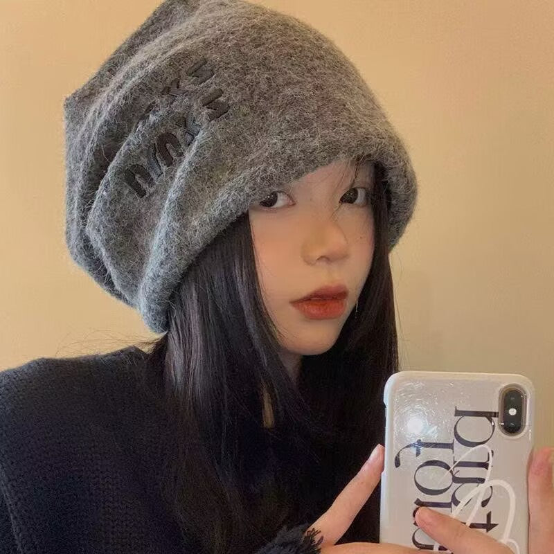 Pile-High Hat For Women Warm Ear-Protecting Headwear