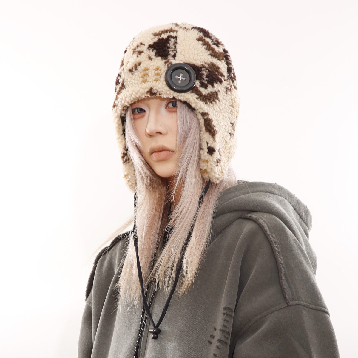 Retro Ethnic-style Totem Earflap Hat