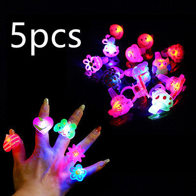 Christmas Light Ring Children's Toys - Ring Lamp Push Activities Small Gifts Christmas Gifts