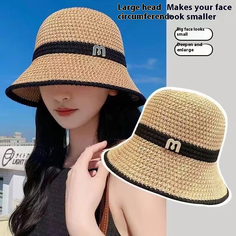 Mesh Breathable Classic Style Sun Hat All-matching Sun-proof Bucket Hat Show Face
