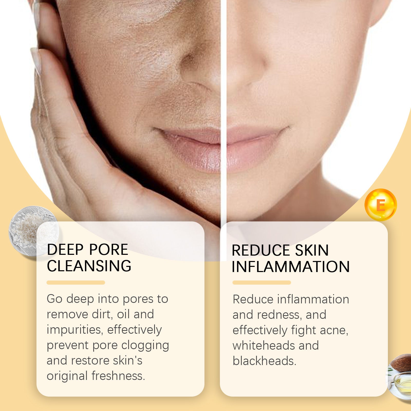 Rice Facial Cleanser Mild Cleansing And Hydrating