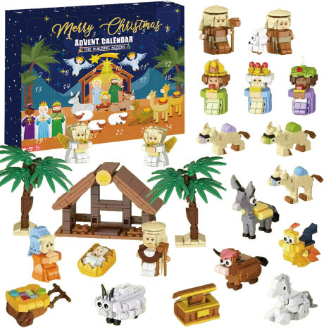 Christmas Tree Building Blocks -Christmas Blind Box Christmas Gifts
