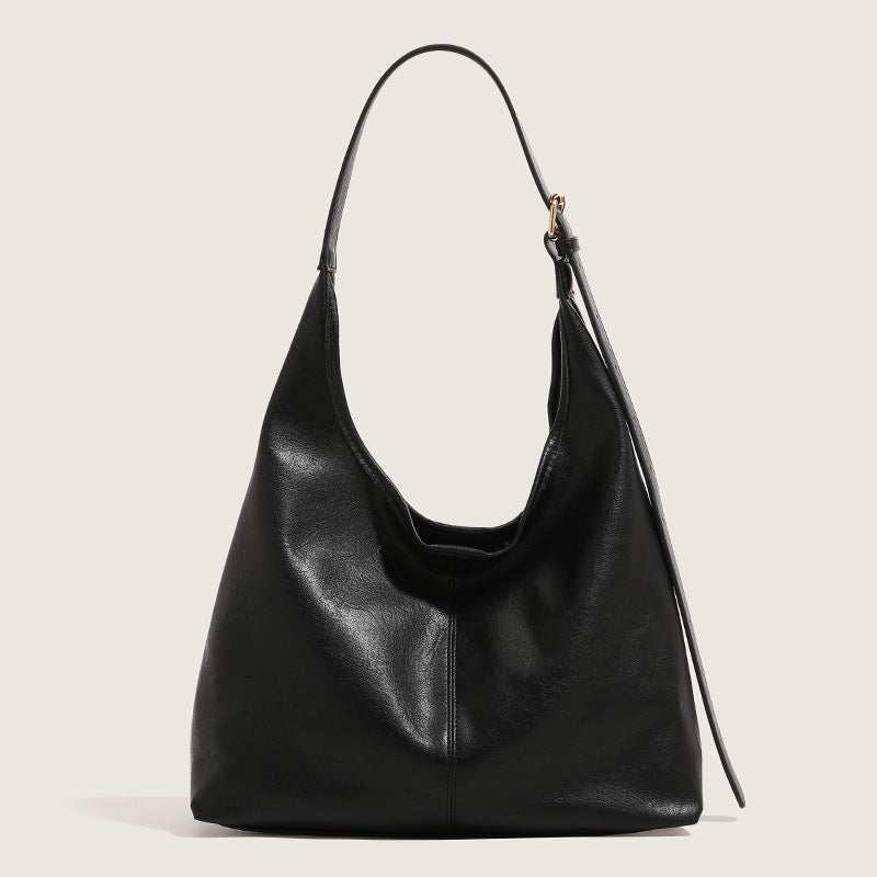 Womens Simple Casual Underarm Shoulder Bag