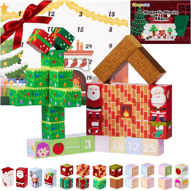 Christmas Tree Building Blocks -Christmas Blind Box Christmas Gifts