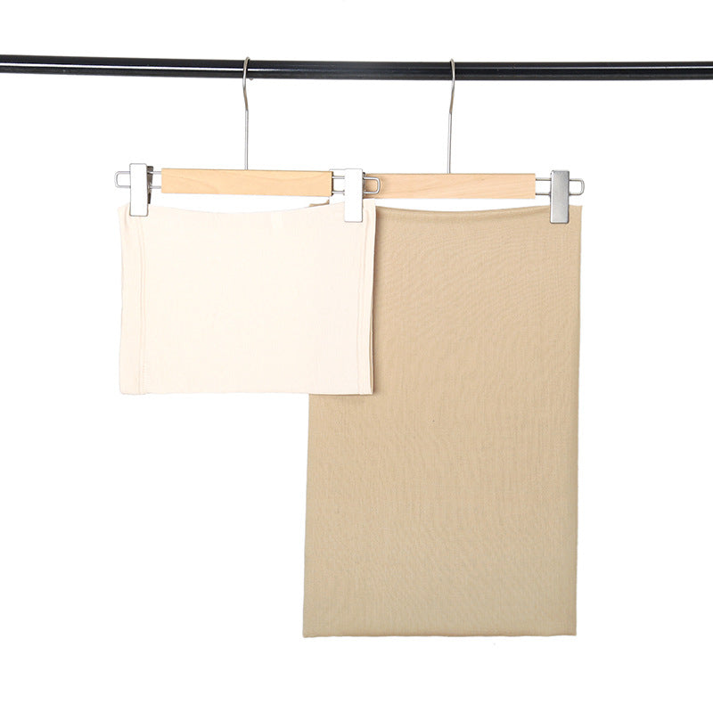 New Wide-brimmed Modal Monochrome Simple Ethnic Headscarf For Women