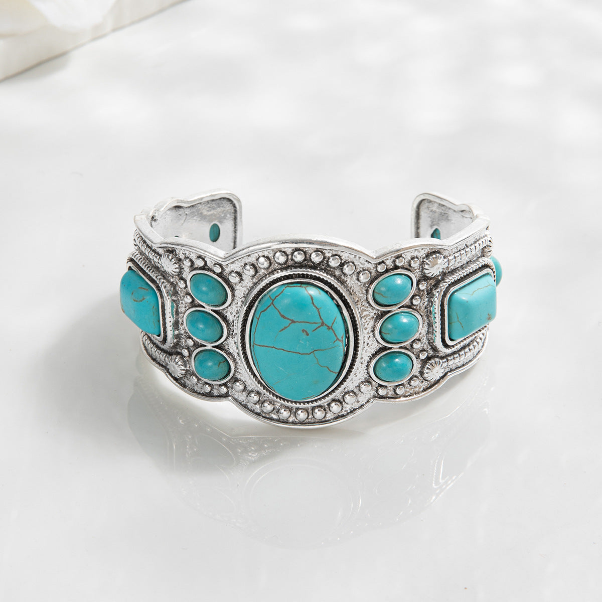 Retro Turquoise Bracelet Ethnic-style Jewelry