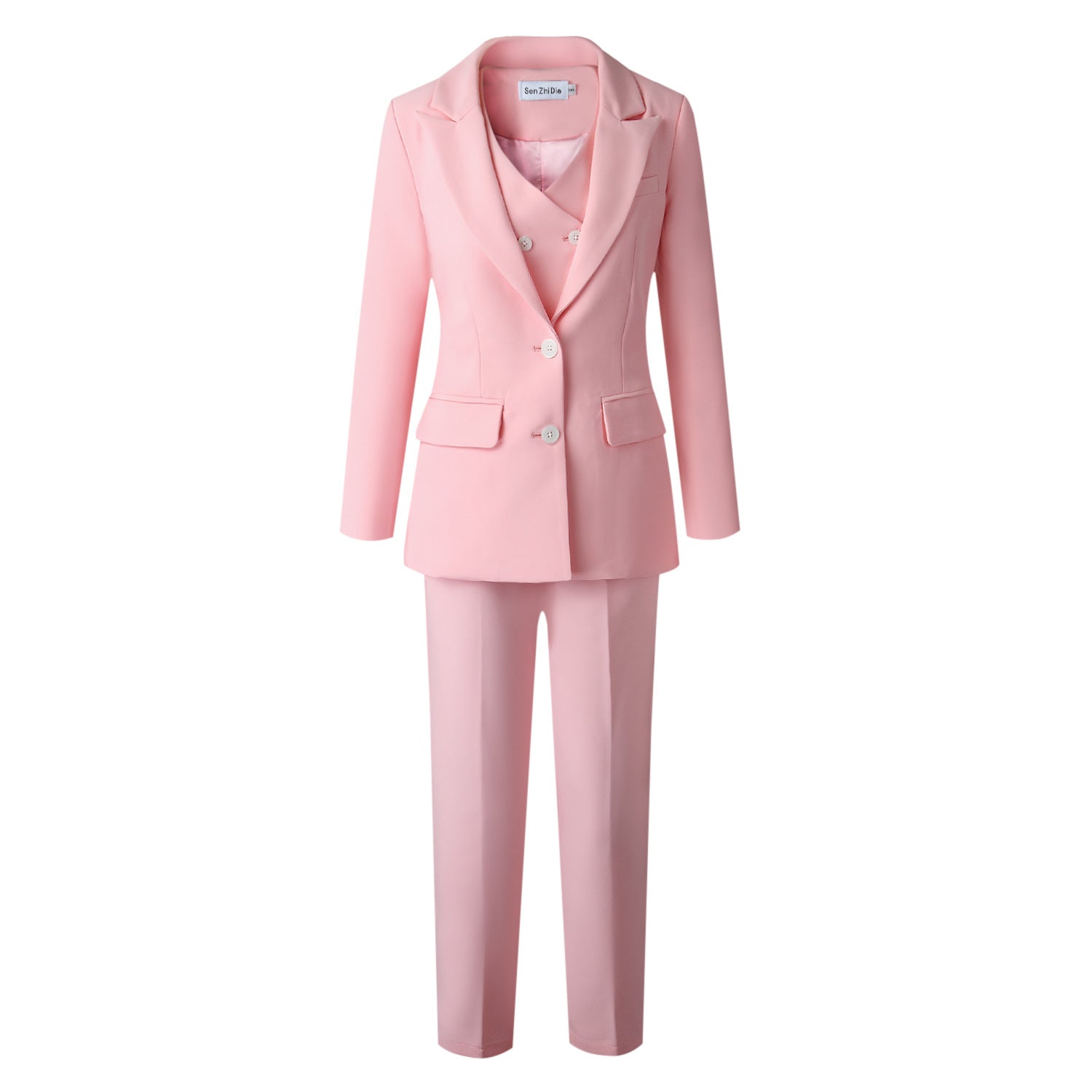 Fashion Temperament Suit - Women's Jacket Three-piece Vest