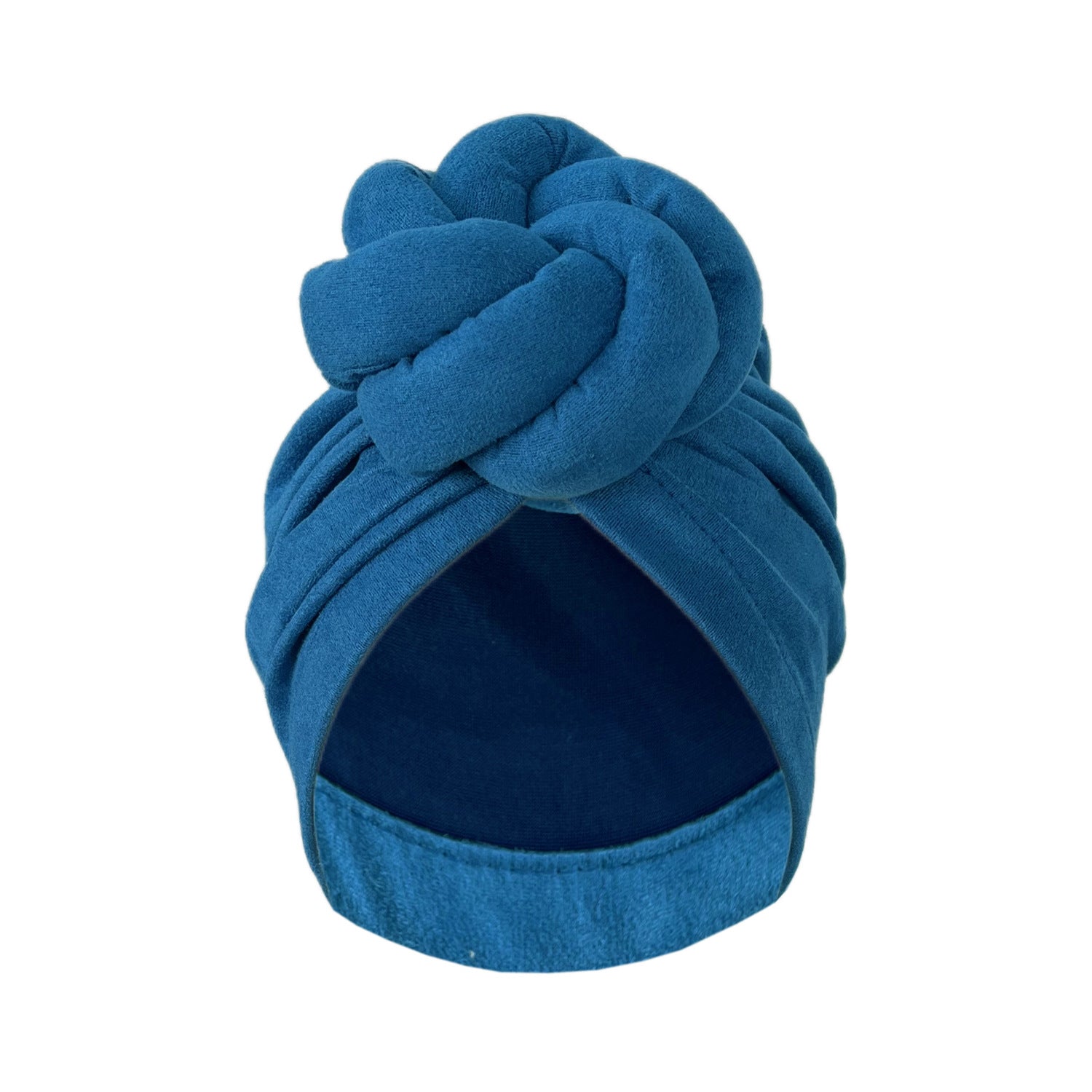 Fashion Solid Color Ethnic Knotted Headscarf