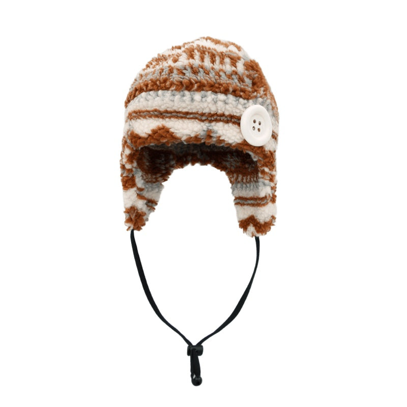Retro Ethnic-style Totem Earflap Hat