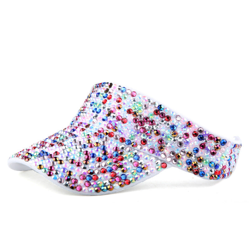 Spot Drill Sun Hat Sun Protection No Top Girl's Cap