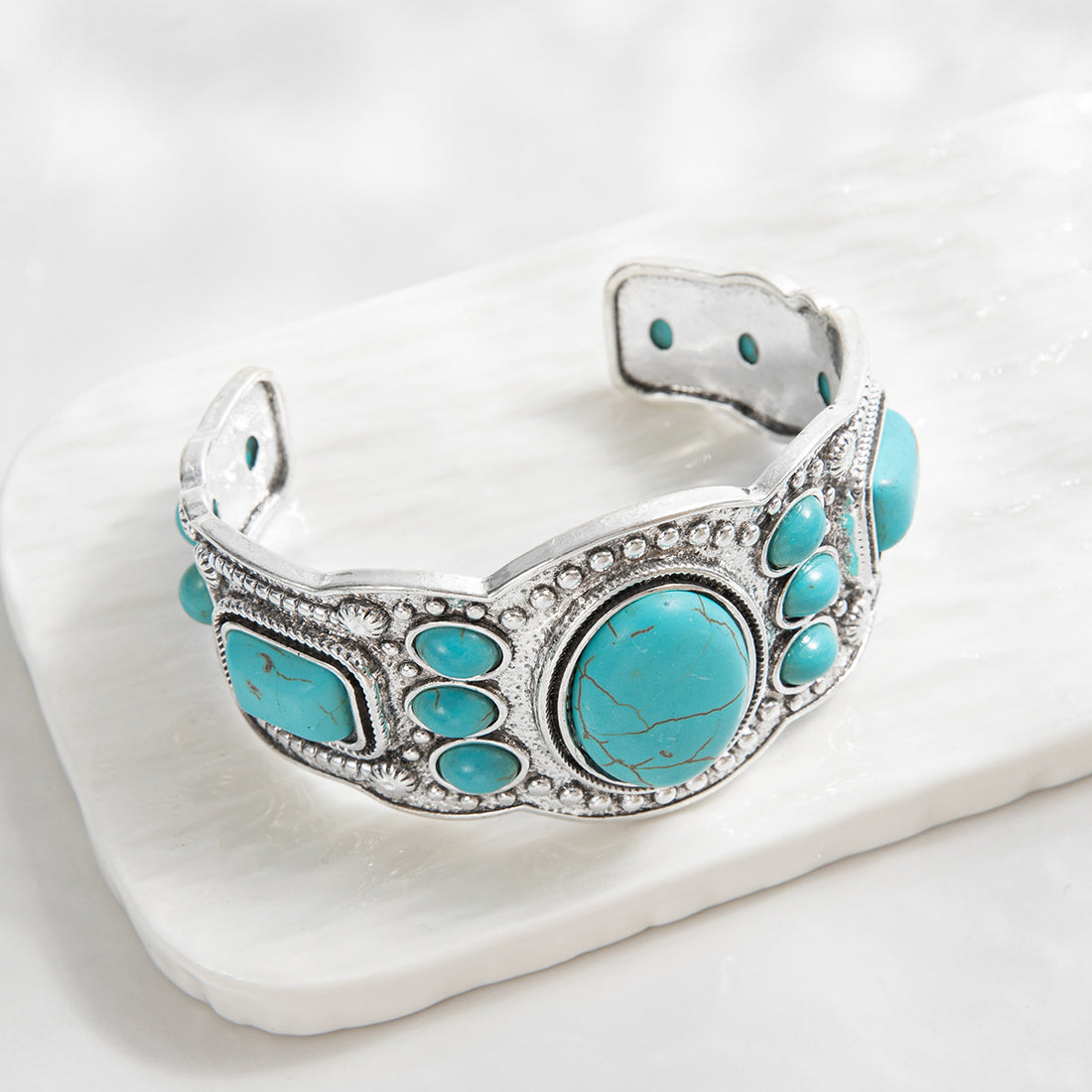 Retro Turquoise Bracelet Ethnic-style Jewelry