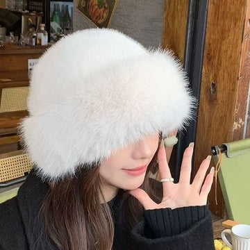 New Plush Mongolian Hat For Autumn / Winter Cold-proof And Warm