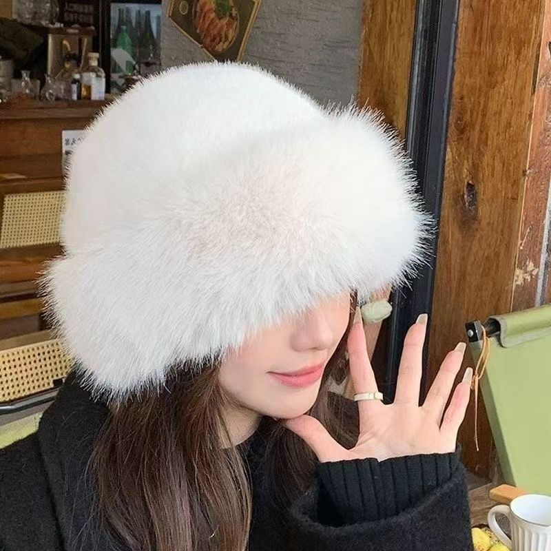 New Plush Mongolian Hat For Autumn / Winter Cold-proof And Warm