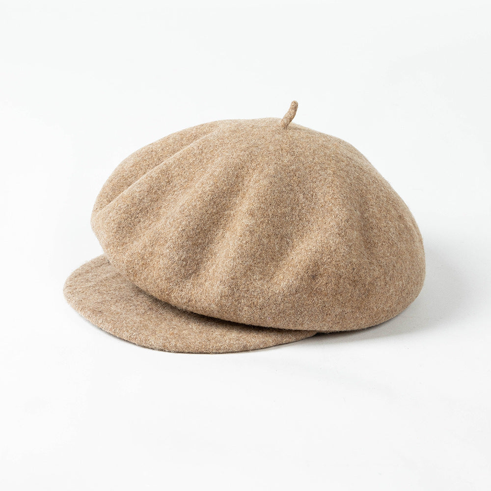 Korean-style New Fallwinter Fashionable Casual Wool Beret