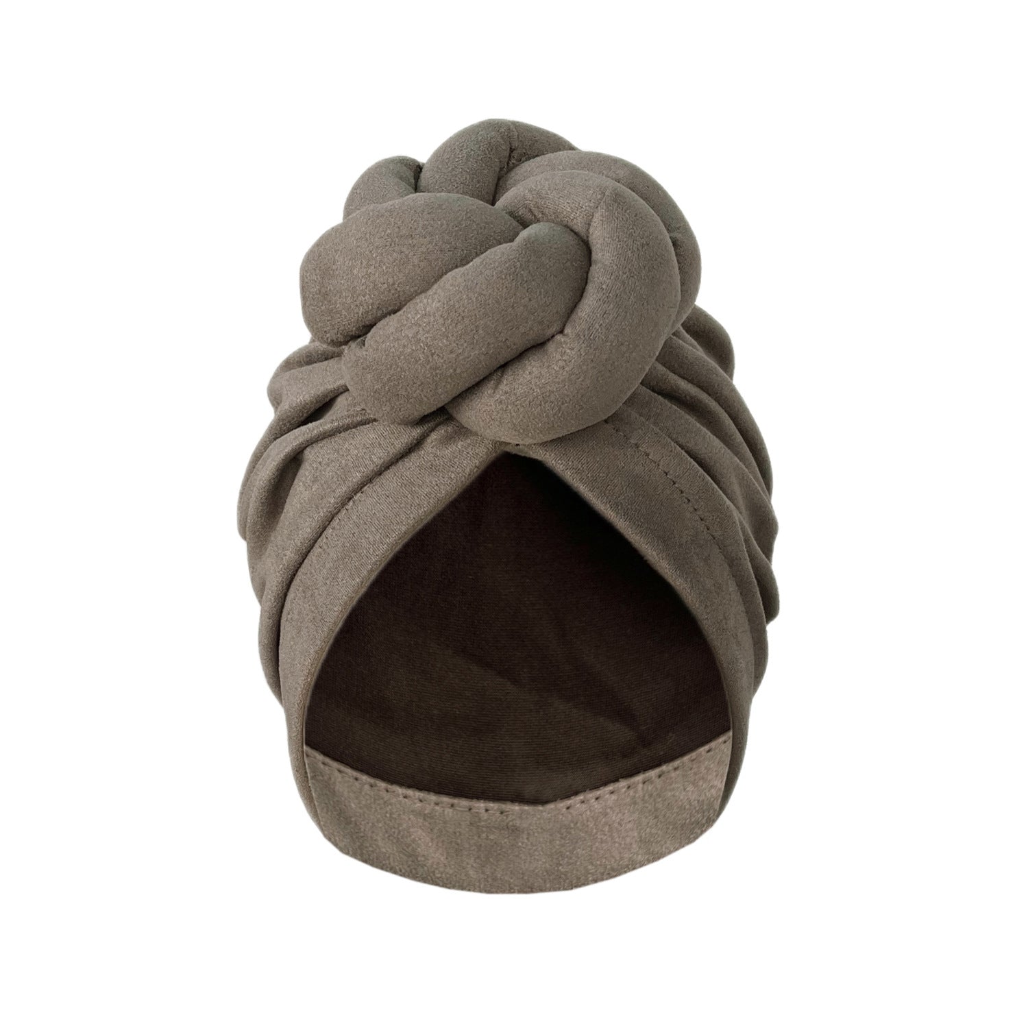 Fashion Solid Color Ethnic Knotted Headscarf