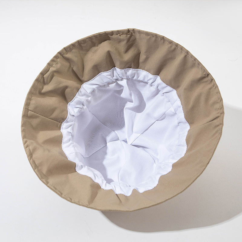Slimming Drawstring Elastic Sun Hat For Sun Protection