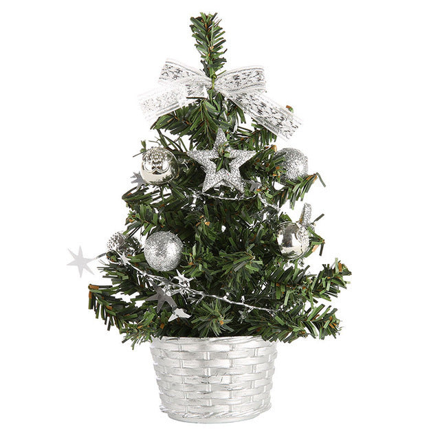 Mini Artificial Tree -Christmas Decorations Family Gifts