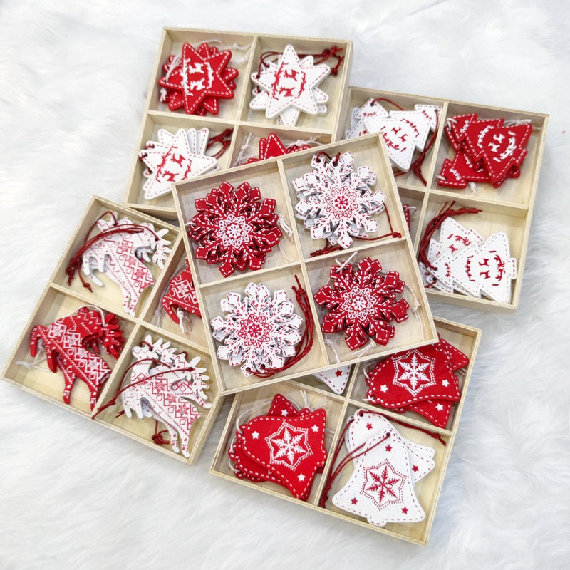 Creative Wooden -Christmas Gifts Interior Decorations