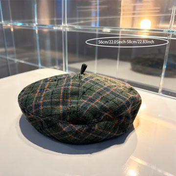 A British-style Casual Painter Hat That Is Versatile And Can Show Off Your Face