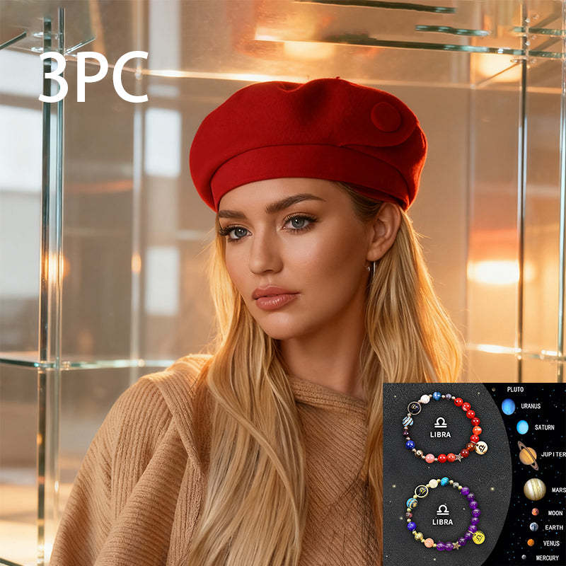 A British-style Casual Painter Hat That Is Versatile And Can Show Off Your Face